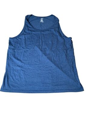 3/$15 Mountain Ridge Blue Heather Tank Top Size XXL/TTG